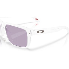 Óculos de Sol Oakley Holbrook Matte Clear Prizm Slate - Foto 5