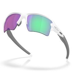 Óculos de Sol Oakley Flak 2.0 XL Matte White Prizm Golf - Foto 4