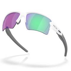 Óculos de Sol Oakley Flak 2.0 XXL Matte White Prizm Golf - Foto 4