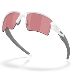 Óculos de Sol Oakley Flak 2.0 XL Matte White Prizm Dark Golf - Foto 4
