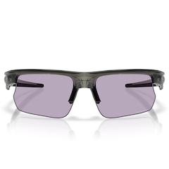 Óculos de Sol Oakley Bisphaera Grey Smoke Prizm Slate - Foto 3