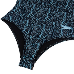 Maiô Four Stripes Pile of Leafs Speedo Feminino - Foto 7