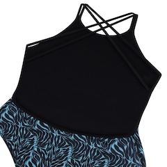 Maiô Four Stripes Pile of Leafs Speedo Feminino - Foto 8