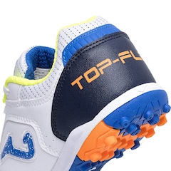 Chuteira Society Infantil Joma Top Flex - Foto 7