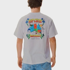 Camiseta Rip Curl Australia Map Desto Tee - RIP CURL - Masculino - Foto 2