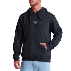 Blusão Moletom Hang Loose Canguru Wildguys Masculino - Foto 1