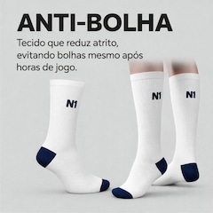 Meia Cano Alto Vôlei Seleção Brasileira N1 Sport Unissex - Foto 4