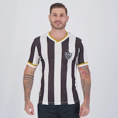 Camisa do Atlético Mineiro Retrô 2013 Listrada Masculina - Foto 1