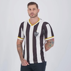 Camisa do Atlético Mineiro Retrô 2013 Listrada Masculina - Foto 3