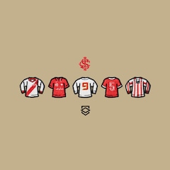 Camiseta Internacional Mantos Clássicos Cancha FC Masculina - Foto 3