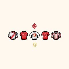 Camiseta Internacional Mantos Clássicos Cancha FC Masculina - Foto 3