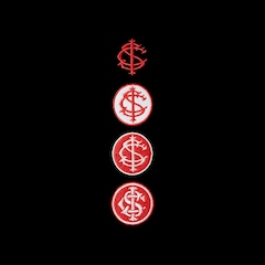 Camiseta Internacional Escudos Clássicos Cancha FC Masculina - Foto 4
