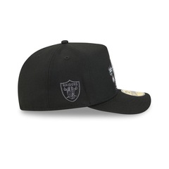 Boné New Era 59Fifty A-Frame Las Vegas Raiders NFL Masculino - Foto 6