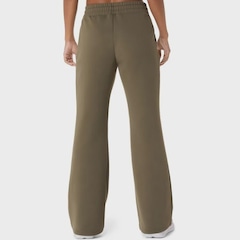 Calça Flare de Moletom ASICS com Textura Refinada Feminino - Foto 3