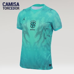 Camisa de Goleiro Brasil 26/27 Torcedora Pro Jordan Feminina - Foto 1