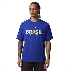 Camiseta Brasil Air Jordan - Foto 1