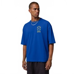 Camiseta do Brasil Air Jordan 85 Oversized Masculina - Foto 1