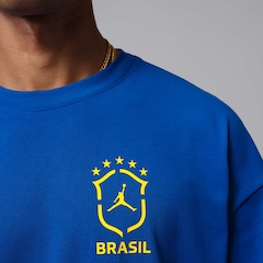 Camiseta do Brasil Air Jordan 85 Oversized Masculina - Foto 4