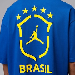 Camiseta do Brasil Air Jordan 85 Oversized Masculina - Foto 5