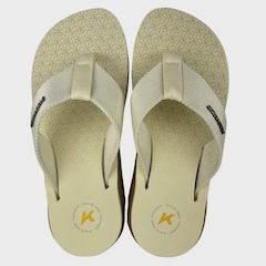 Chinelo Rakka Nylon Baunilha Crepe Canela - KENNER - Masculino - Foto 1