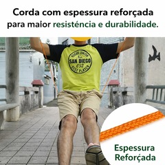 Varal Esportvivo Gold Sports Corda à Prova de Vento Antiderrapante Cabo Retrátil para Acampamento - Foto 5