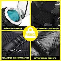 Saco Power Bag Gold Sports Pro Resistência 15kgs - Foto 2