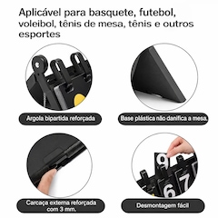 Placar Esportivo Gold Sports Com Marcação De 5 Sets e 31 Pontos - Foto 4