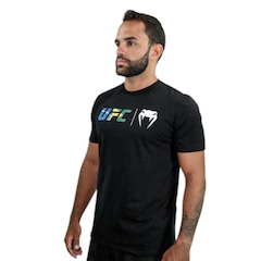 Camiseta UFC Venum Classic Brasil Masculina - Foto 3
