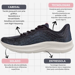 Kit Tênis Olympikus Venus 3 E Meia - Feminino - Foto 3