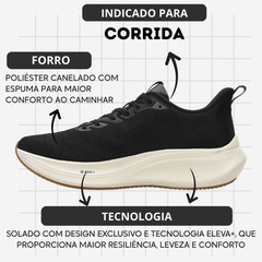 Kit Tênis Olympikus Voa 3 E Meia - Masculino - Foto 3