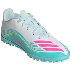 Chuteira De Society adidas F50 Messi Club Infantil - Foto 4