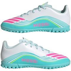 Chuteira De Society adidas F50 Messi Club Infantil - Foto 6