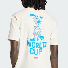 Camiseta adidas Mascote Striker Copa do Mundo da FIFA 26 Masculina - Foto 6