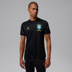 Camiseta Brasil Dri-FIT Jordan Strike 26/27 Treino Masculina - Foto 1