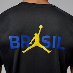 Camiseta Brasil Dri-FIT Jordan Strike 26/27 Treino Masculina - Foto 5