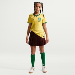 Camisa do Brasil I 26/27 Torcedor Pro Nike Infantil - Foto 6