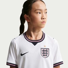 Camisa da Inglaterra I 26/27 Torcedor Pro Nike Infantil - Foto 2