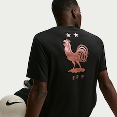 Camiseta da França Nike Wordmark Masculina - Foto 3