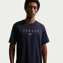Camiseta da França Nike Wordmark Masculina - Foto 1