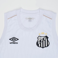Camiseta Regata de Basquete Santos Home 26/27 Umbro Masculina - Foto 3