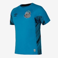 Camisa Mc Goleiro Umbro Santos Of. 25/26 - Masculino - Foto 2