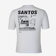 Camisa do Santos Concentração 25/26 Umbro - Masculina - Foto 3