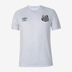 Camisa do Santos Of.1 25/26 Torcedor Umbro Masculina - Foto 1