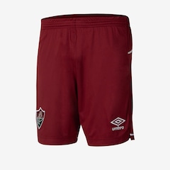 Calção Fluminense Umbro Oficial 2 25/26 Infantil - Foto 2