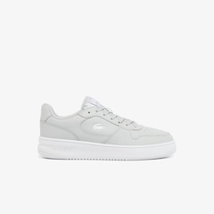 Tênis Lacoste L001 Set de Couro Masculino - Foto 1