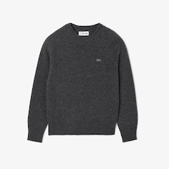 Suéter de Lã Cardada de Malha 3D Lacoste Feminino - Foto 1