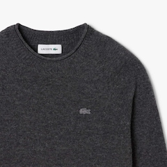 Suéter de Lã Cardada de Malha 3D Lacoste Feminino - Foto 2