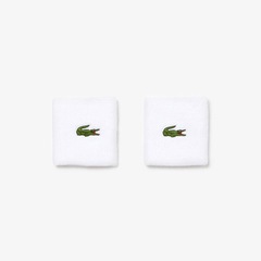 Munhequeiras Esportivas de Jersey Stretch Lacoste - Foto 2
