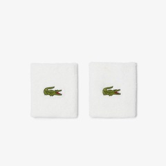 Munhequeiras Esportivas de Jersey Stretch Lacoste - Foto 3