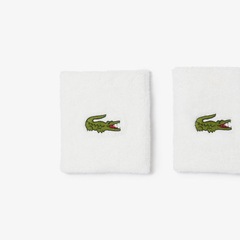 Munhequeiras Esportivas de Jersey Stretch Lacoste - Foto 4